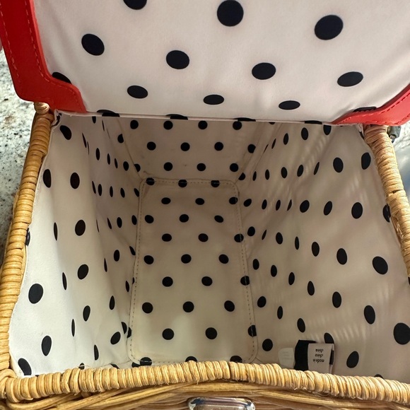 EUC KATE SPADE 3D PICNIC BASKET BAG - Picture 10 of 12